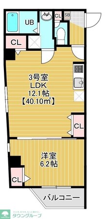 CourtyardAsakusaの物件間取画像